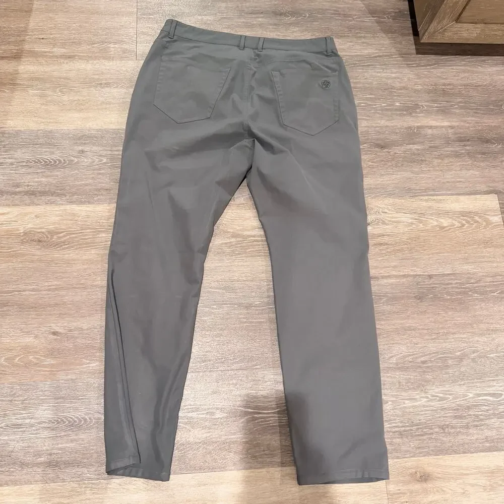 G/Fore Men's Grey Golf Pants Size 34/30